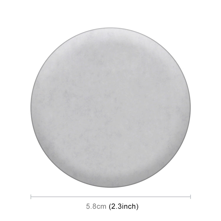 4 PCS Car-Styling Alien Pattern Metal Wheel Hub Decorative Sticker, Diameter: 5.8cm