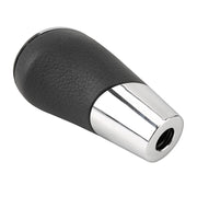 Universal Carbon Fiber Texture Leather Hole Pattern Car Gear Shift Knob Modified Shifter Lever Knob