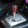 Universal Carbon Fiber Texture Leather Hole Pattern Car Gear Shift Knob Modified Shifter Lever Knob - Shift Knob by PMC TechLife | Online Shopping South Africa | PMC TechLife | Buy Now Pay Later Mobicred