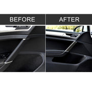 Car Carbon Fiber Door Handle Decorative Sticker for Volkswagen Golf 7 2013-2017