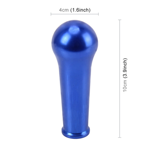 Universal Car Modified Shifter Lever Cover Manual Automatic Gear Shift Knob, Size: 10*4cm (Blue)