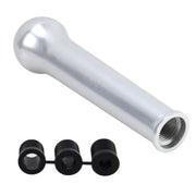 Universal Car Modified Shifter Lever Cover Manual Automatic Gear Shift Knob, Size: 15*4cm(Silver)