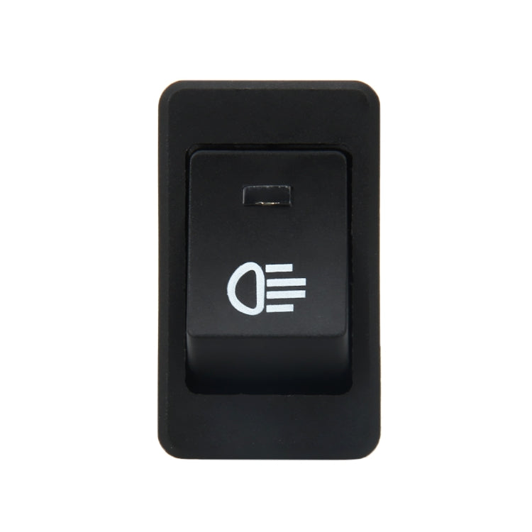 30 Amp 12 Volt Four Plugs LED ON OFF Car Fog Light Switch (Blue Light)