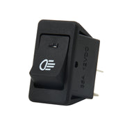30 Amp 12 Volt Four Plugs LED ON OFF Car Fog Light Switch (Blue Light)