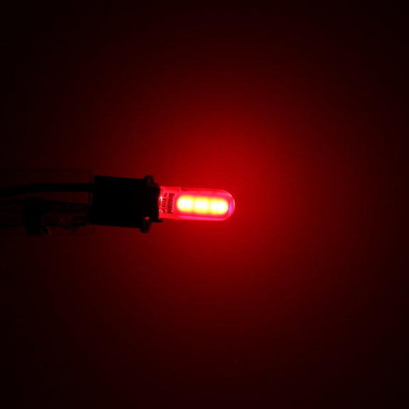 10 PCS T10 1.5W 90LM Car Clearance Light Marker Light, DC 12V(Red Light)