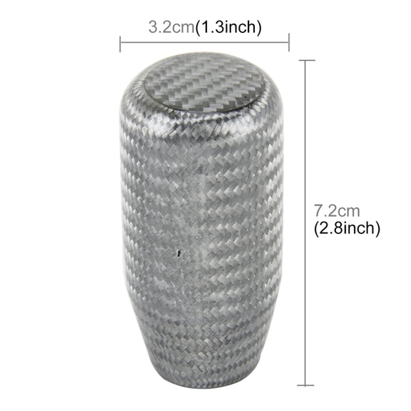 Universal Car Gear Shift Knob Modified Car Gear Shift Knob Auto Transmission Shift Lever Knob Carbon Lead Gear Knobs