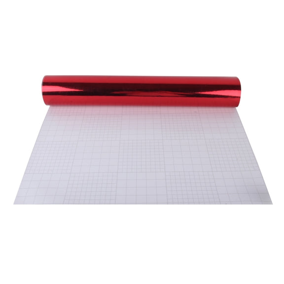 1.52m �� 0.5m Electroplating Car Auto Body Decals Sticker Self-Adhesive Side Truck Vinyl Graphics(Red)