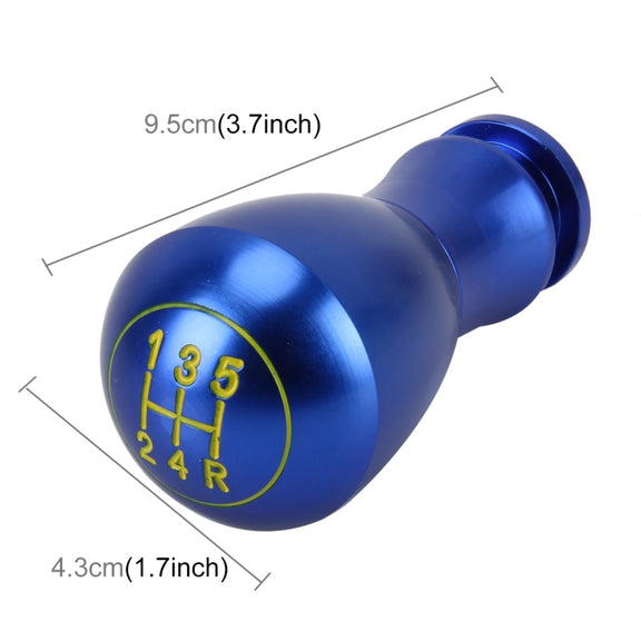 Universal Car Gear Shift Knob Modified Car Gear Shift Knob Auto Transmission Shift Lever Knob Gear Knobs(Blue)
