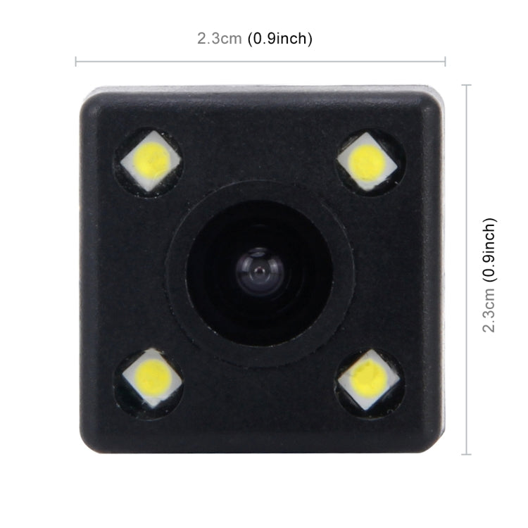 656��492 Effective Pixel HD Water-resistant 4 LED Night Vision Wide Angle Car Rear View Backup Reverse Camera for Oversea Version Mazda 2/3
