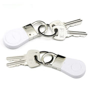 R2 Smart Wireless Bluetooth V4.0 Tracker Finder Key Buckle Anti- lost Alarm Locator Tracker(White)