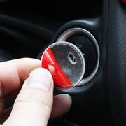 3D Aluminum Alloy Engine Start Stop Push Button Cover Trim Decorative Sticker for Mazda CX4 / CX5 / Axela / ATENZA(Blue)