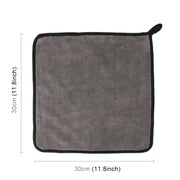 30 x 30cm Microfiber Absorbent Cleaning Drying Clean Cloth Washing Car Care Wash Towel