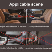 Universal Car Multi-functional Console Side Pocket Seat Gap Side Storage Box with Elbow Support Pad(Black)