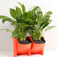 PP Planter Flower Pot Wall Hanging Garden Hanging Stackable Garden Supplies(Red) - Flower Pots & Planters by PMc TechLife | Online Shopping South Africa | PMc TechLife | Buy Now Pay Later Mobicred