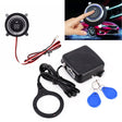 Smart Car Switch Car Engine Start Stop Switch Car Push Start Switch, with RFID Alarm System, Blue Light - Car Switches by PMC TechLife | Online Shopping South Africa | PMC TechLife | Buy Now Pay Later Mobicred