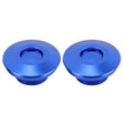 2 PCS Racing Car Cover Lock Aluminum Alloy Car Modification Oil Cap Modified Engine Cover Lock Racing Front Cover Lock(Blue) - Locks & Hasps by PMC TechLife | Online Shopping South Africa | PMC TechLife | Buy Now Pay Later Mobicred