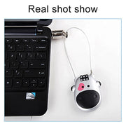 JASIT Portable Multifunction Cute Cow Travel Luggage Password Lock