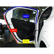 Big D-shaped Car Noise Reduction Sealing Strip with Sticker, Length: 100m