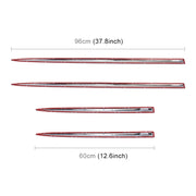4 PCS Universal Car Door Anti-collision Strip Protection Guards