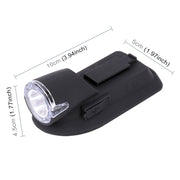 3W 240LM USB Solar Energy Motorcycle / Bicycle Front Light (Black)