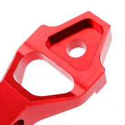 Universal Car Short Arch Stainless Steel Battery Tie Down Clamp Bracket, Size: 18.2 x 4.5 x 2cm (Red)