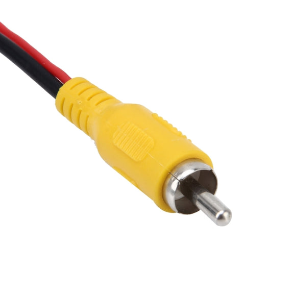 Car Reverse Rear View Parking Camera Video Cable With Detection Wire, Cable Length: 15m