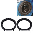 2 PCS Car Auto ABS Loudspeaker Base Protection Cover Holder Mat for Honda - Car Amplifiers by PMC TechLife | Online Shopping South Africa | PMC TechLife | Buy Now Pay Later Mobicred