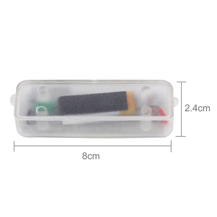 Car Styling Solar Warning Flash LED Anti-collision Decorative Light(Colorful Light)