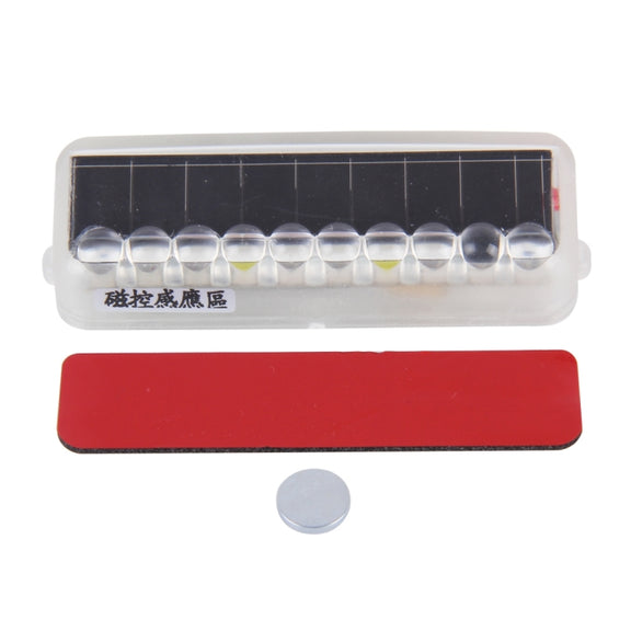 Car Styling Solar Warning Flash LED Anti-collision Decorative Light(Colorful Light)