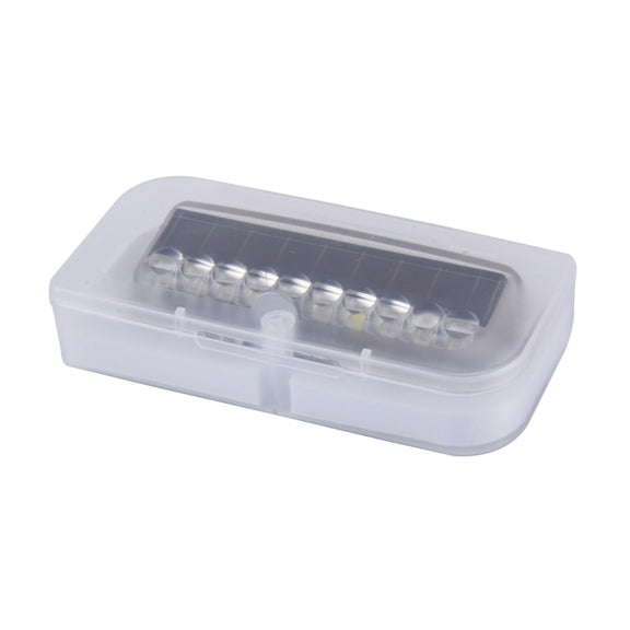 Car Styling Solar Warning Flash LED Anti-collision Decorative Light(Colorful Light)
