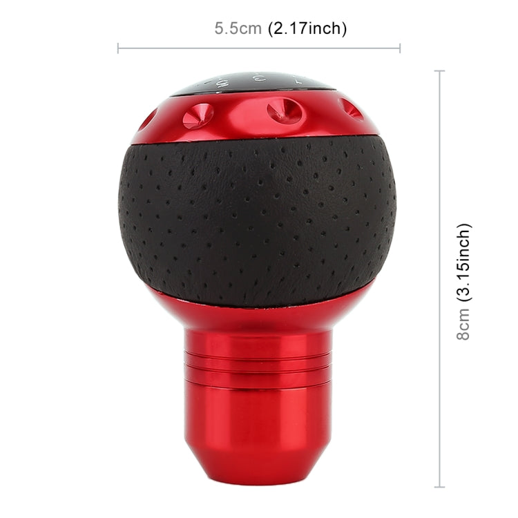 Universal Car Gear Shift Knob Modified Car Gear Shift Knob Auto Transmission Shift Lever Knob Gear Knobs(Red)