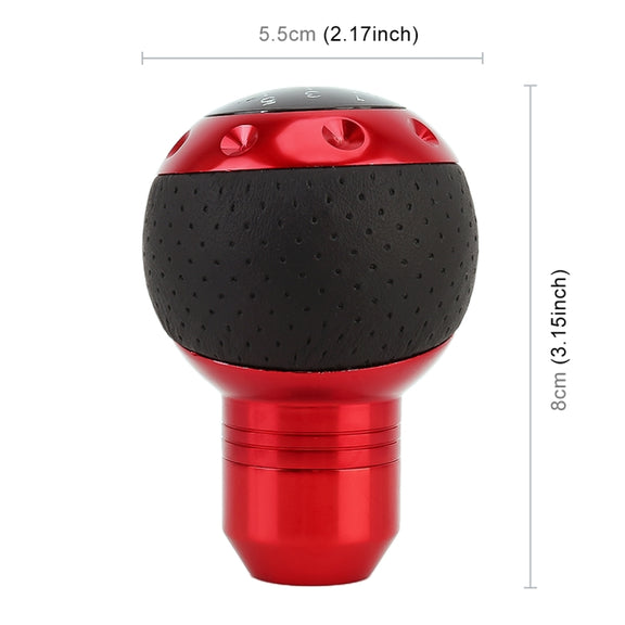 Universal Car Gear Shift Knob Modified Car Gear Shift Knob Auto Transmission Shift Lever Knob Gear Knobs(Red)