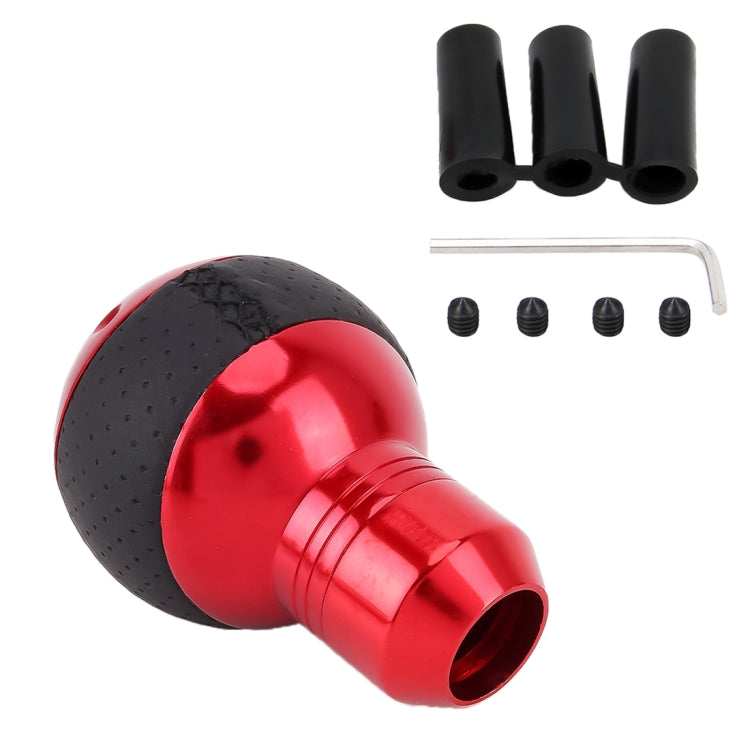 Universal Car Gear Shift Knob Modified Car Gear Shift Knob Auto Transmission Shift Lever Knob Gear Knobs(Red)