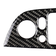 Car Carbon Fiber Window Lift Panel With Folding Key Soild Decorative Sticker for Left Drive BMW Z4  2009-2015
