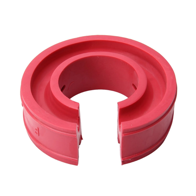 2pcs Car Auto F Type Shock Absorber Spring Bumper Power Cushion Buffer, Spring Spacing: 12mm, Spring Thickness: 15mm, Spring Diameter: 120mm(Red)