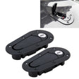 A Pair Car Modified Hood Lock General Racing Car Cover Lock with Keys(Black) - Locks & Hasps by PMC TechLife | Online Shopping South Africa | PMC TechLife | Buy Now Pay Later Mobicred