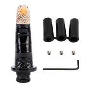 Universal Car Eagle Shape Metal Gear Shift Knob Modified Car Auto Transmission Shift Lever Knob(Black)