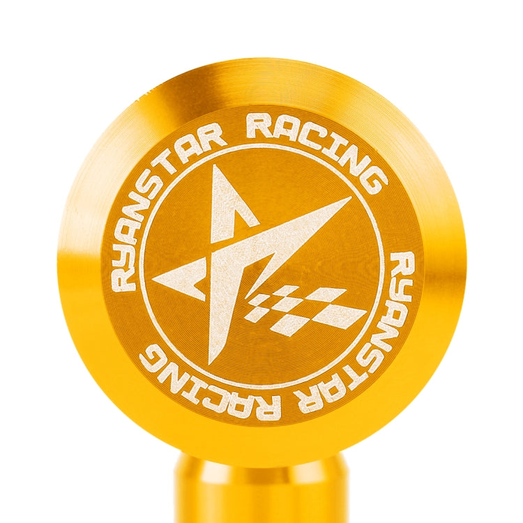 Universal Car Thread T-shaped Gear Head Gear Shift Knob(Gold)