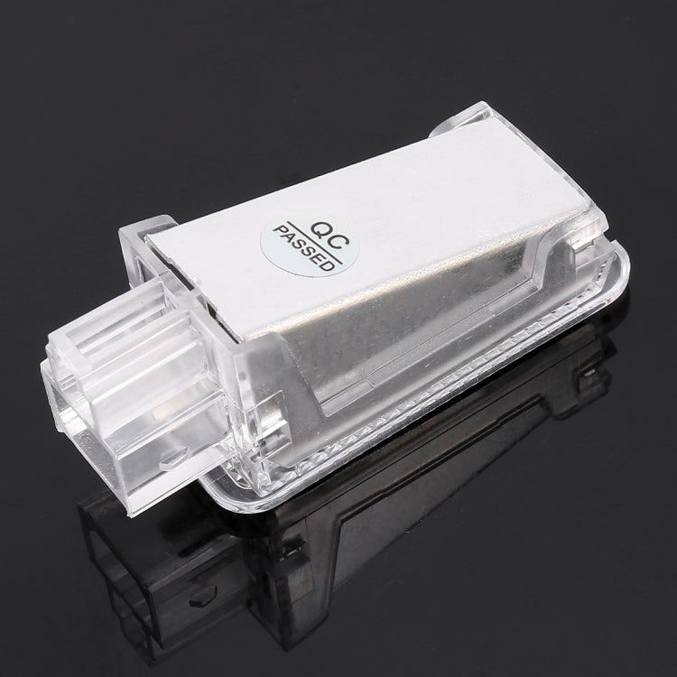 2 PCS LED Car DC 12V 1.5W Door Lights Lamps for Audi / Volkswagen(White Light)