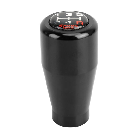 Universal Car Solid Color Cone Shape Shifter Manual Automatic Gear Shift Knob(Black)