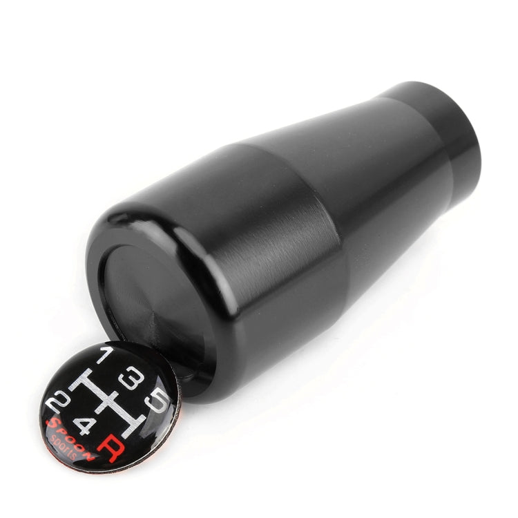 Universal Car Solid Color Cone Shape Shifter Manual Automatic Gear Shift Knob(Black)