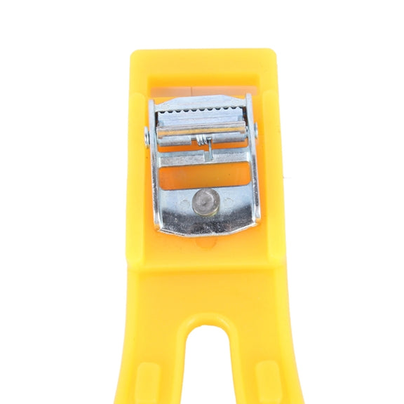 6PCS Car Snow Tire Anti-skid Chains For Family Car(Yellow)