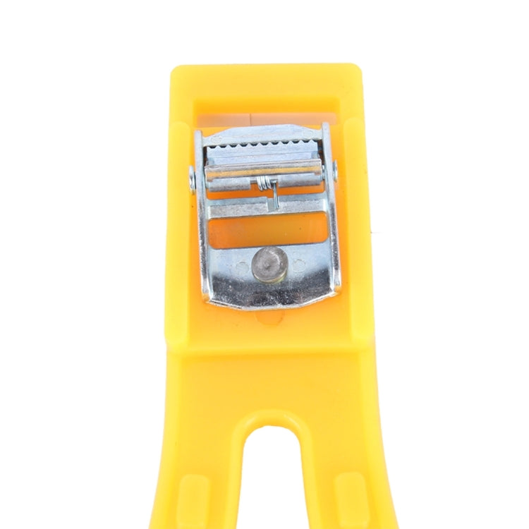 6PCS Car Snow Tire Anti-skid Chains For Family Car(Yellow)