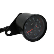 3 in 1 Universal Water-resistant Motorcycle LED Backlight Odometer Speedometer Gearmeter, DC 12V