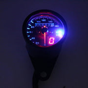 3 in 1 Universal Water-resistant Motorcycle LED Backlight Odometer Speedometer Gearmeter, DC 12V