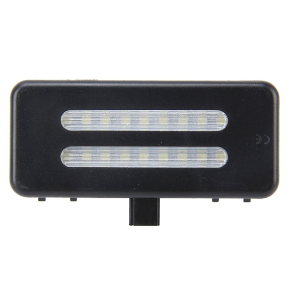 2 PCS White Light Car LED Vanity Mirror Lamp Lights with 18 SMD-3528 Lamps for BMW E60/ E60N/ E61/ E61N/ E90/ E90N/ E91/ E91N/ E92/ E92N/ E70/ E71/ E84/ F25/ X3