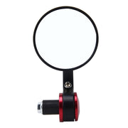 2 PCS Universal Motorcycle Round Shape  Rear View Mirror for Most Motorcycle