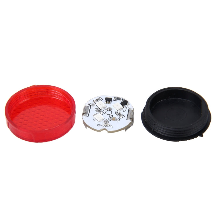 2 PCS Car Door Anti-collision Warning Strobe Light (Red Light)