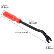 23cm Car Auto Plastic Handle Door Interior Trim Panel Navigation Stereo Upholstery Buckle Clip Remover