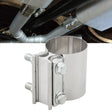 2.0 inch Car Turbo Exhaust Downpipe Stainless Steel Lap Joint Band Clamp - Booster Cable & Clip by PMC TechLife | Online Shopping South Africa | PMC TechLife | Buy Now Pay Later Mobicred